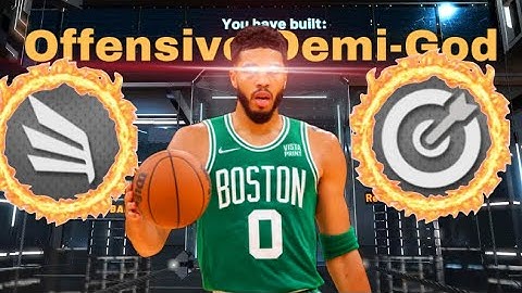 Best offensive Demi-god Jayson Tatum build in nba 2k22
