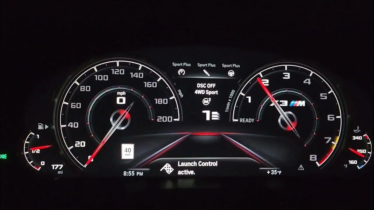 BMW X3M COMPETITION LAUNCH CONTROL YouTube