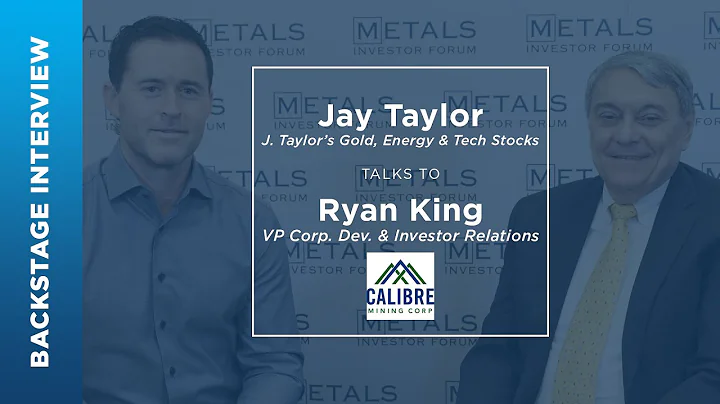 Ryan King of Calibre Mining Corp. talks to Jay Tay...