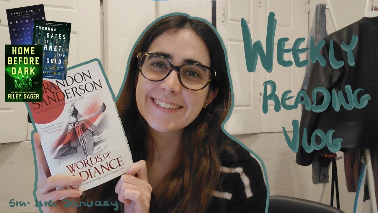 reading 1300+ pages while getting back into routine | weekly reading vlog