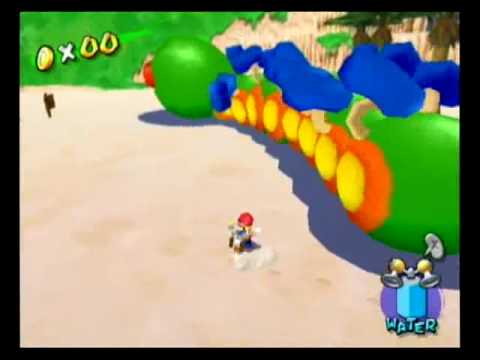 Super Mario Sunshine : Gelato Beach Ep. 3 - Wiggler Ahoy! Full Steam Ahead!