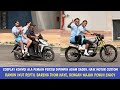 ADAM SADDIL GEBER MOTOR‼️RAMON IKUT KONVOI DENGAN ENJOY😂