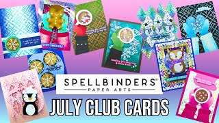 July 2025 Spellbinders Club Kits! Must-See Card Ideas