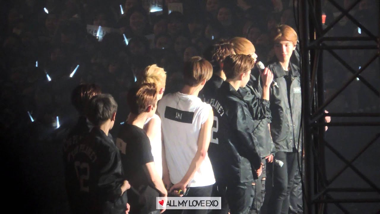 150313 EXO'luXion / 엔딩 멘트 (37초 세훈이는 꼭 봐주세용)