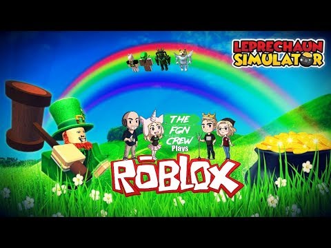 The Fgn Crew Plays Roblox Leprechaun Simulator Vloggest - 