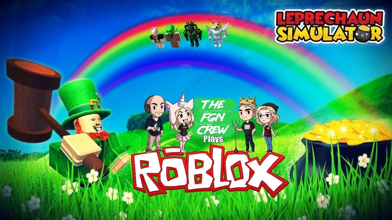 The Fgn Crew Plays Roblox Leprechaun Simulator Vloggest - bereghost roblox five nights at freddys