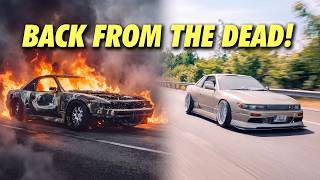FIRST DRIVE of my rebuilt S13 after NEW ENGINE + DYNO! 