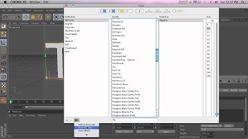 C4D Quick Tip: Working with Fonts