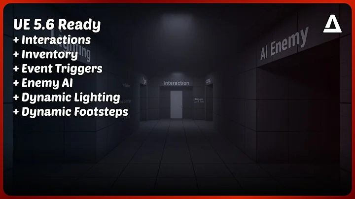 Unreal Engine 5 Horror Template (Build Your Own Horror Game) -- UE5.6 Supported