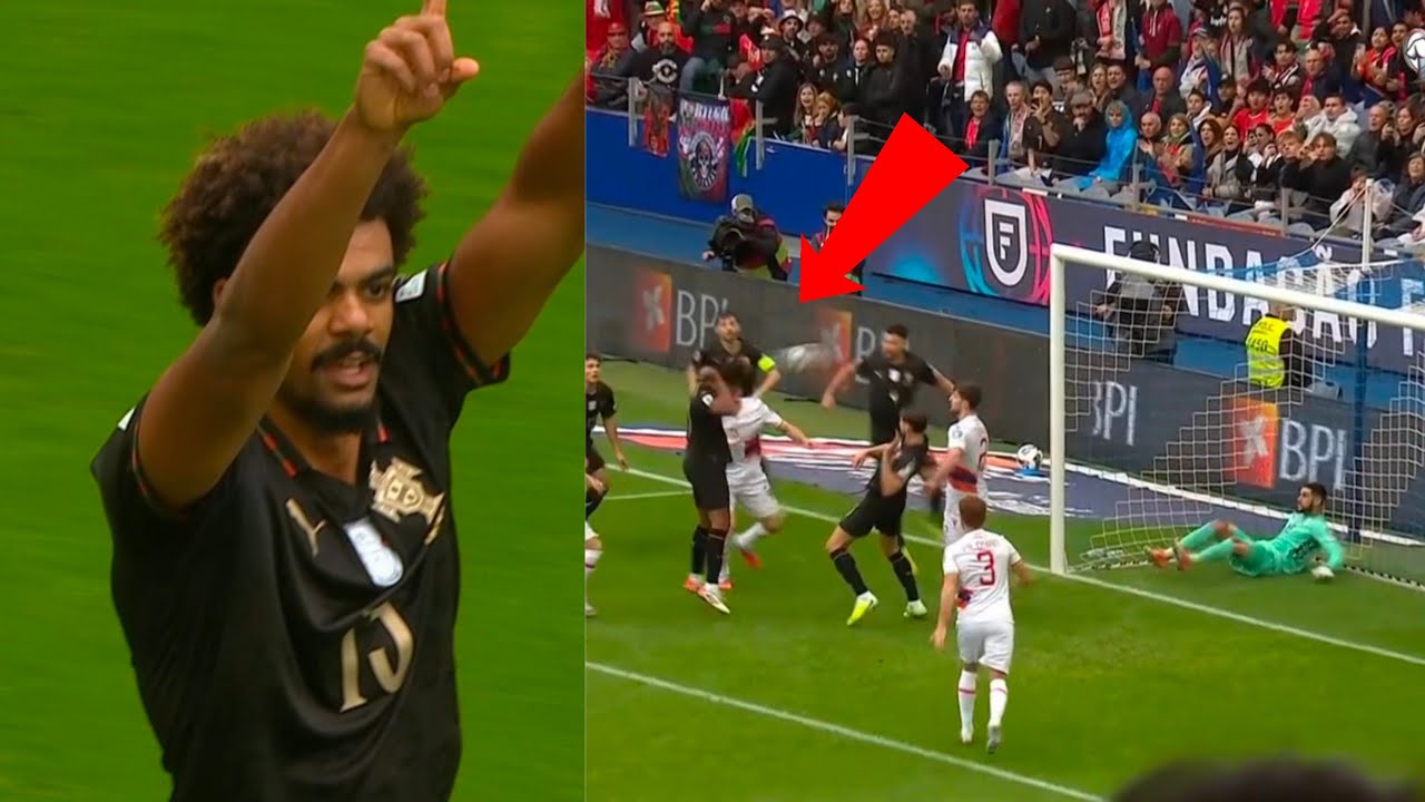 Гол Ренато Вейги в ворота Армении | Лучшие моменты матча отборочного турнира чемпионата мира по ф...