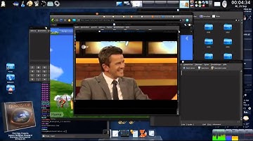 Ubuntu Linux 3D Desktop Cube Compiz Fusion Full HD 1080p