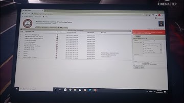 #MNIT JAIPUR complete online reporting, fee payment, profile update, document upload