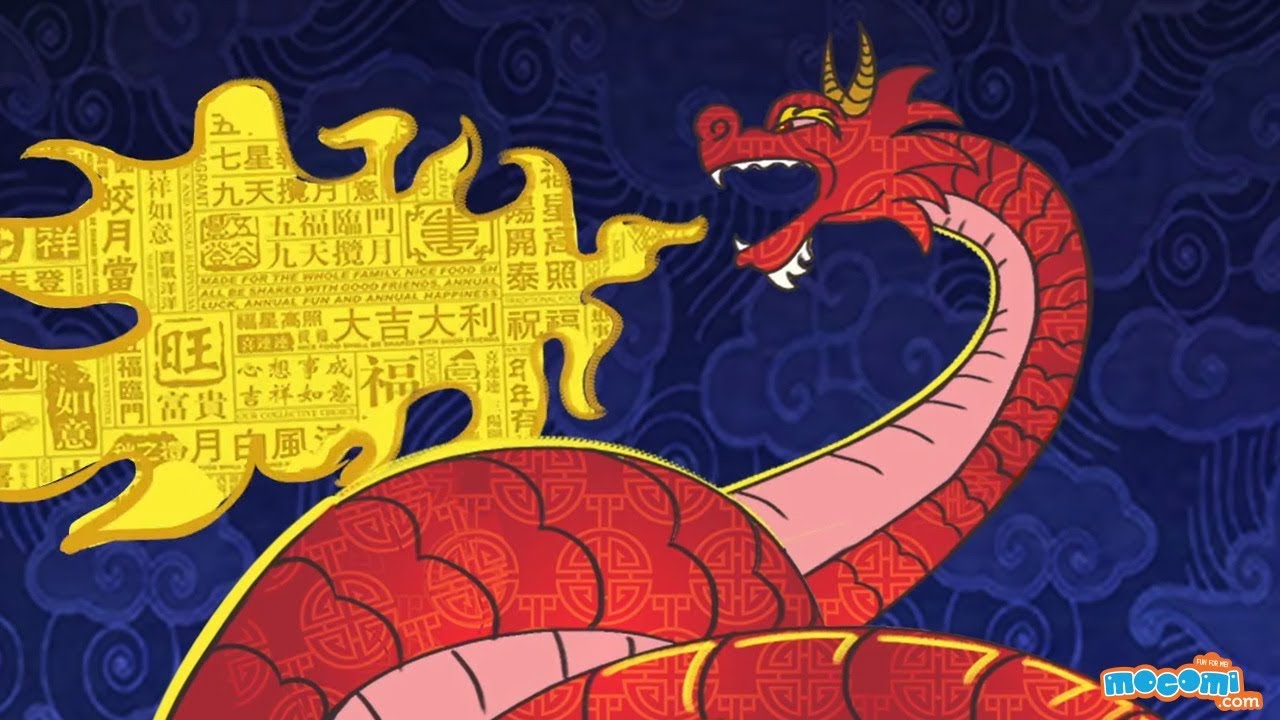 How Dragons Came To Be? International Folk Tales For Kids |  Educational Videos By Mocomi