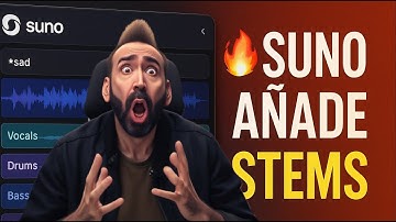 🔥 SUNO ahora permite SEPARAR STEMS: ¡Esto cambia TODO!