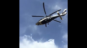 When a helicopter