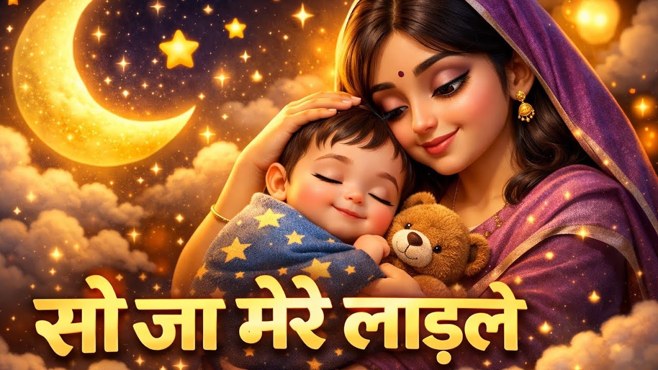 👉 सो जा मेरे लाड़ले | Baby Deep Sleep Lori | Maa Ki Pyari Lullaby