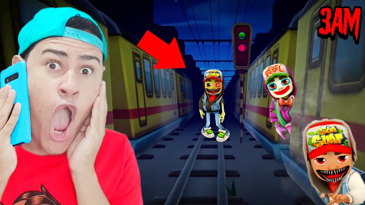 Subway Surfers de Terror  Baixe a versão que virou moda entre os