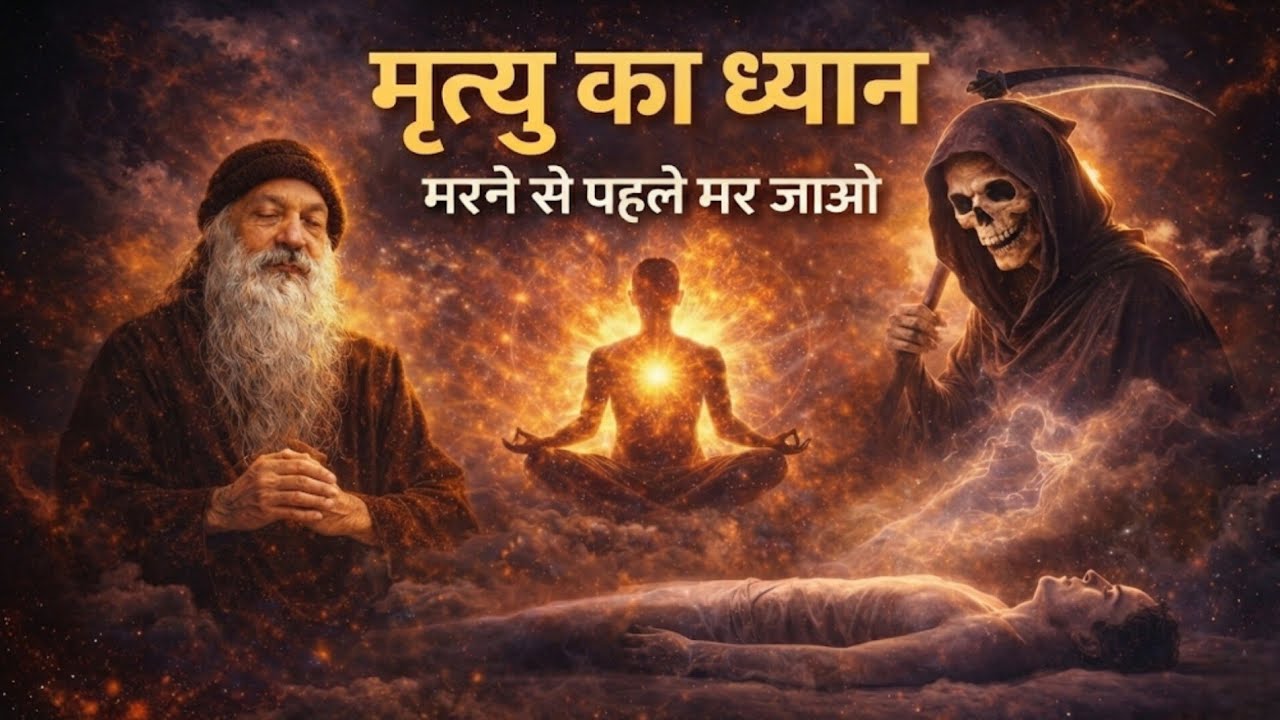 "मृत्यु का ध्यान" — “मरने से पहले मर जाओ" | Osho Speech | Adhyatm Ki Vani 