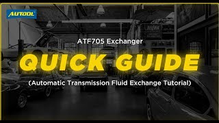 🚗💡 Quick Guide to ATF705 Exchanger: Effortless Automatic Transmission Fluid Exchange! 💡🚗