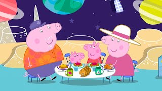 Breakfast In The Space Cafe 🪐 | Peppa Pig  Full Episodes