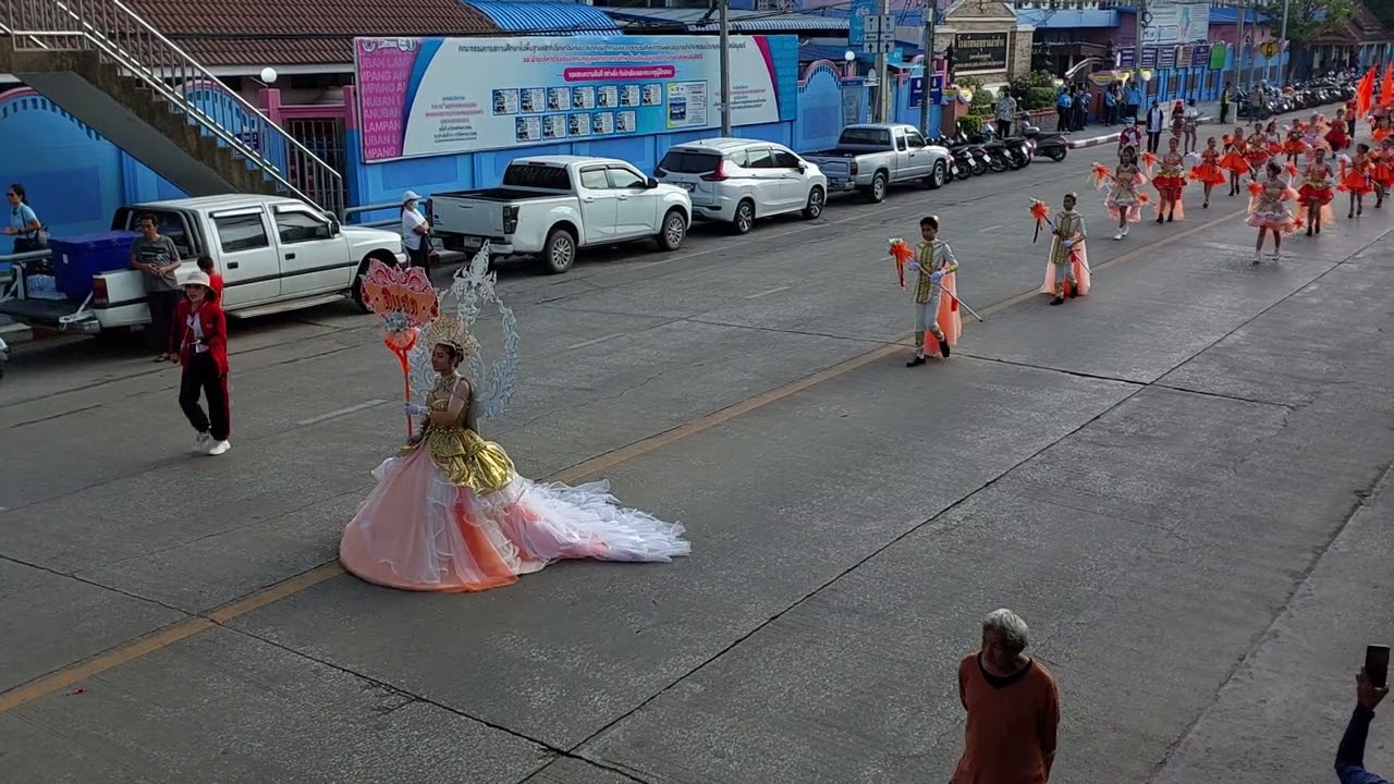 ขบวนพาเหรดกีฬาสีโรงเรียนบ้านปงสนุกปี2566#กีฬาสี#ขบวนพาเหรด#กีฬาสี2566