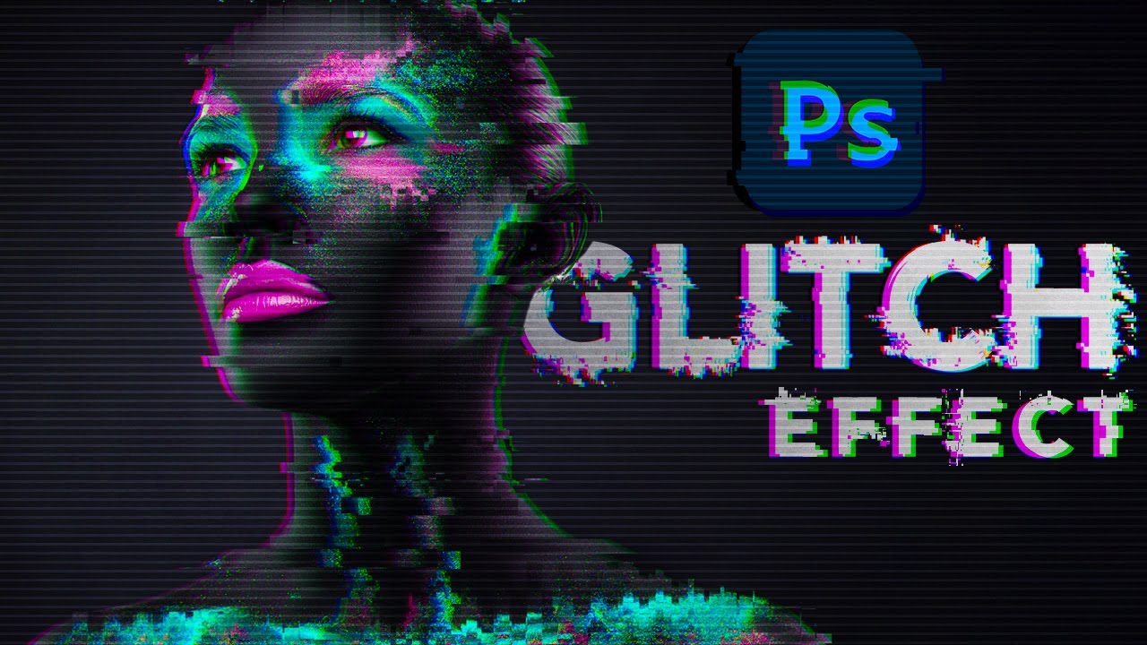 How To Create a Trendy Glitch Effect in Photoshop - PSD Stack