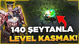 140 ŞEYTAN + MAKS EXP BONUSLA LEVEL KASMAK! | 95 LEVELDE 30DKDA +10 WON KASMAK! | Metin2 Anadolu#25