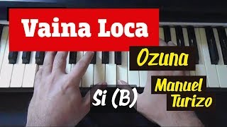 Miniatura de vídeo de "Aprende a tocar "Vaina Loca" - Ozuna x Manuel Turizo en piano"