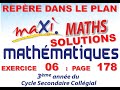 MAXI MATHS 3AC EXERCICE 06 PAGE 178 
