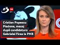 Cristian Popescu Piedone, mesaj după candidatura Gabrielei Firea la PMB