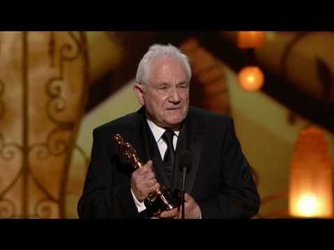 David Seidler winning Best Original Screenplay for "The King's Speech"