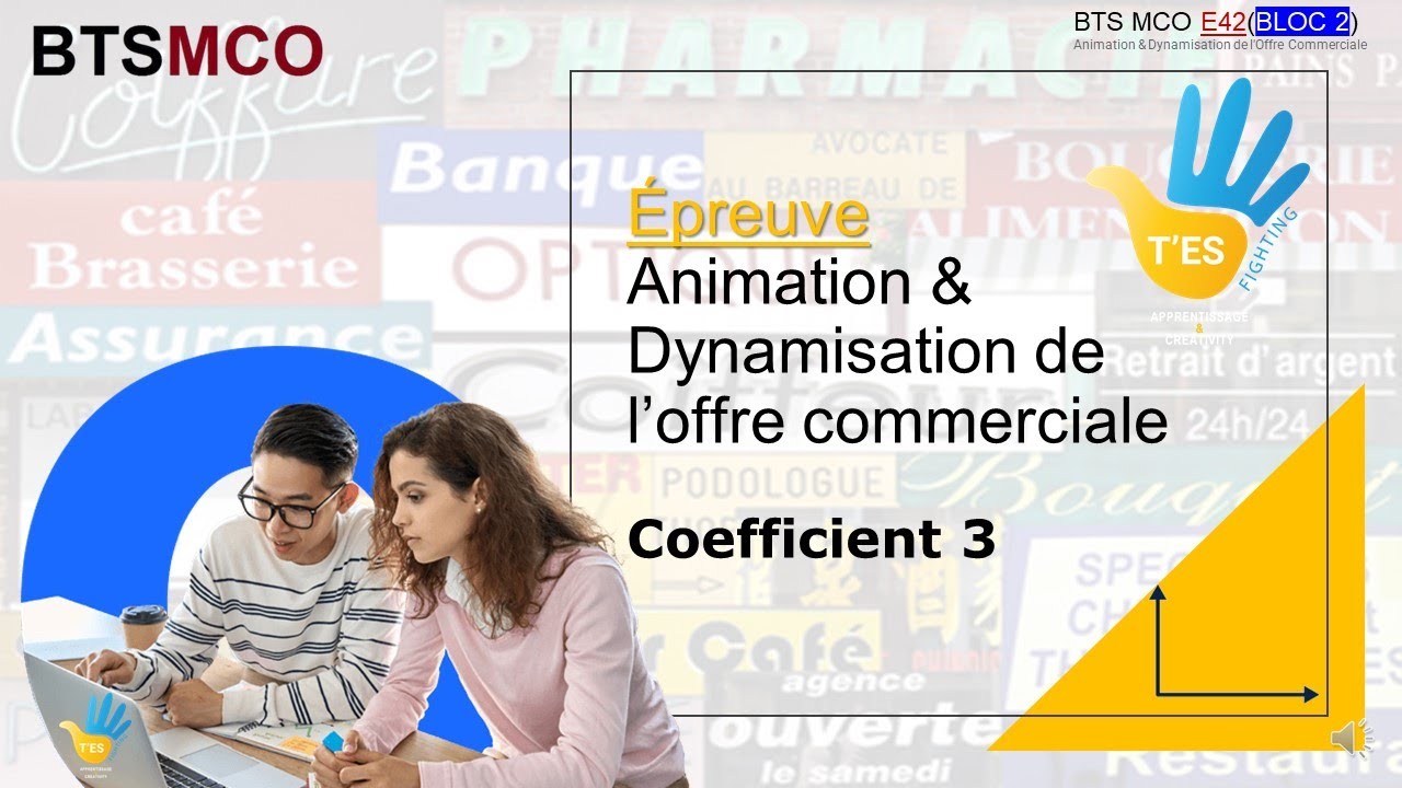 Offre Commerciale Page De Garde Ce Qui Doit Y Figurer Présentation de l'épreuve E42 BLOC 2 Animation & Dynamisation de l