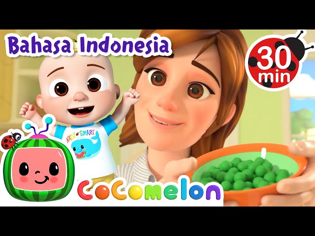 Ya Ya Lagu Suka Sayur🥦🥦🥦 | CoComelon Bahasa Indonesia - Lagu Anak Anak | Nursery Rhymes class=