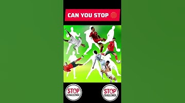 Stop challenge for you 🙌 only 1% can stop | football | Ronaldo | Messi | Neymar | #shorts