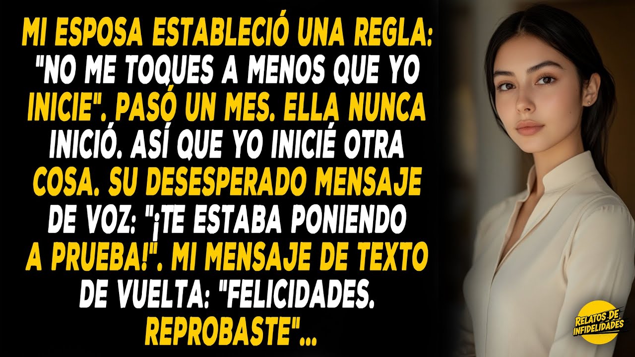 Mi Esposa Estableció Reglas Sobre Cuándo Podía Acercarme, Hasta Que Mi Respuesta Calmada Cambió...