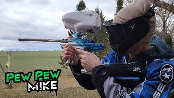 Planet Eclipse Ego 5 Factory Fade - Paintball Shooting Video (2005)