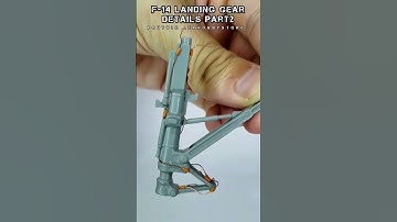 F 14 tomcat -  1/32 Revell - landing gear details - TOP GUN - aircraft model - miniaturas