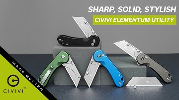 Who wants a non-traditional,lightweight Elementum utility blade?