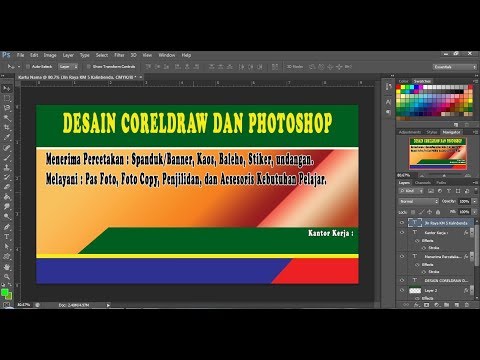  cara  membuat  desain  id card kartu  nama  di photoshop YouTube