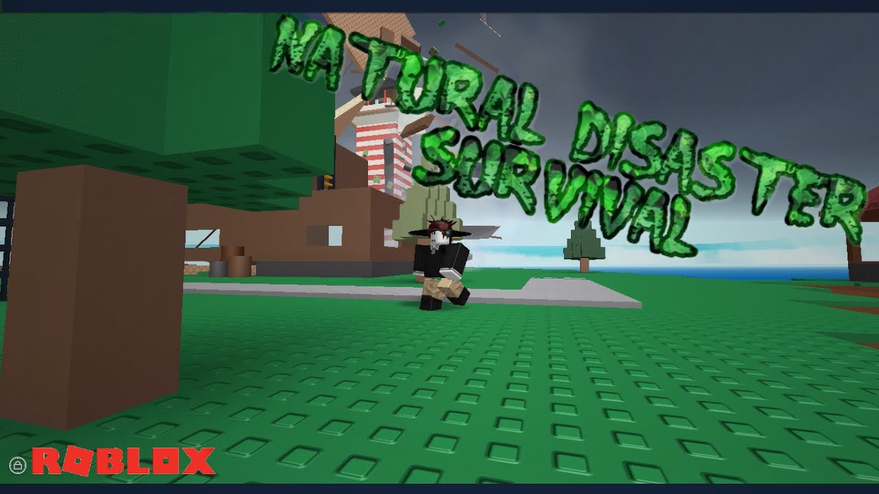 Supervivencia Extrema Natural Disaster Survival Roblox Youtube - roblox natural disaster survival background