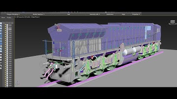 Tutorial on Modeling & Texturing a WDG 5 Bheem Locomotive Engine in 3dsmax ( Part 14)