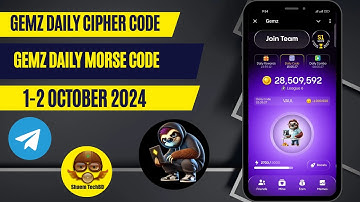Gemz Daily Cipher Code Today 1-2 October Daily Morse Code Today 1 October