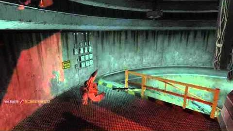 Call of Duty: Black Ops - Epic tomahawk head shot.