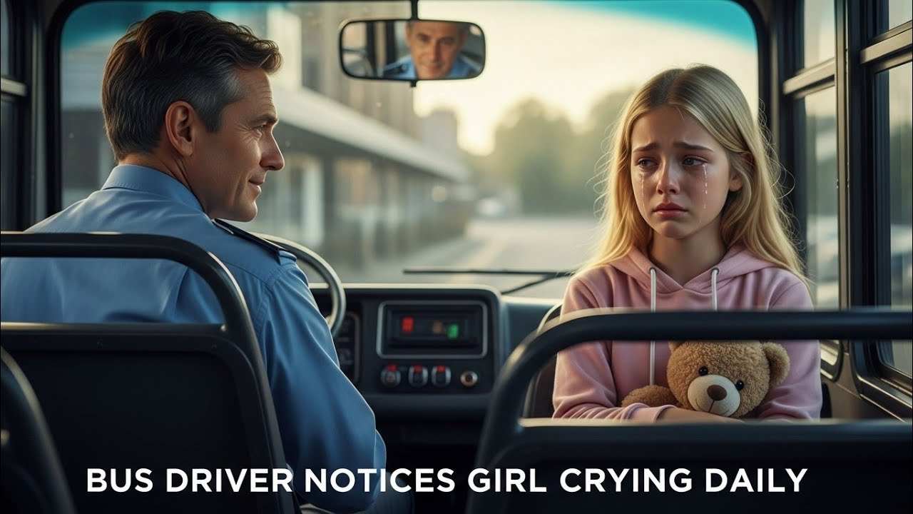 Bus Driver Notices white Girl Crying Daily, Looks Under Seat After Drop ...