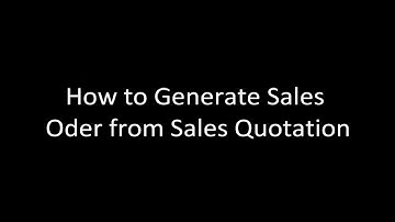 MILLION STOCK CONTROL SYSTEM | How To Generate Sales Order From Sales Quotation | IPOHONLINE