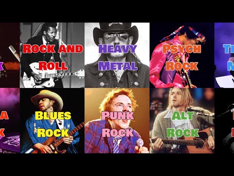 EVERY GENRE OF ROCK / METAL (150+ Genres Named)