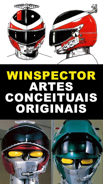 WINSPECTOR tinham outros visuais #tokusatsu #tokudoc #winspector #visuais #shorts #nostalgia