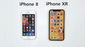 iPhone 8 vs iPhone XR - SPEED TEST!