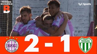 Sacachispas 2-1 Deportivo Laferrere | Primera División B | Fecha 16 (Apertura)