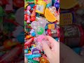 Satisfying Video | Yummy Glitter Rainbow Lollipops ASMR Unpacking - A Lot Of Lollipops #Shorts